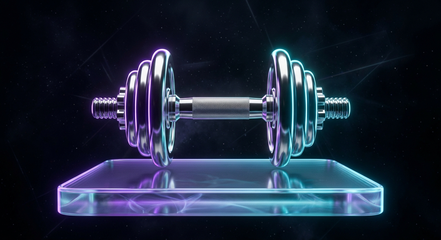 Weights — symbolising physical strength at DietDotIn